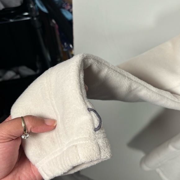 Columbia Cream Interchange Full Zip Fleece Jacket Size Small 263 - Picture 4 of 8